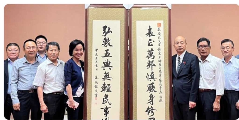 柯志恩揭“立法院”转变，台湾高雄父老乡亲还特地送韩国瑜一豪礼